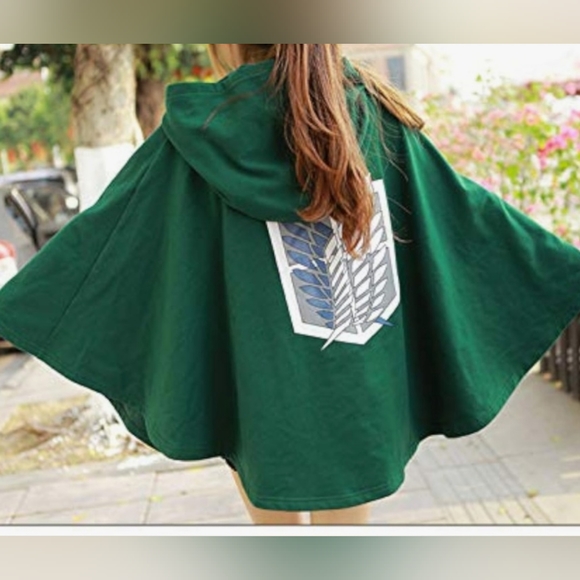 Attack on Titan Anime Cosplay Cape Size Large - Picture 5 of 7